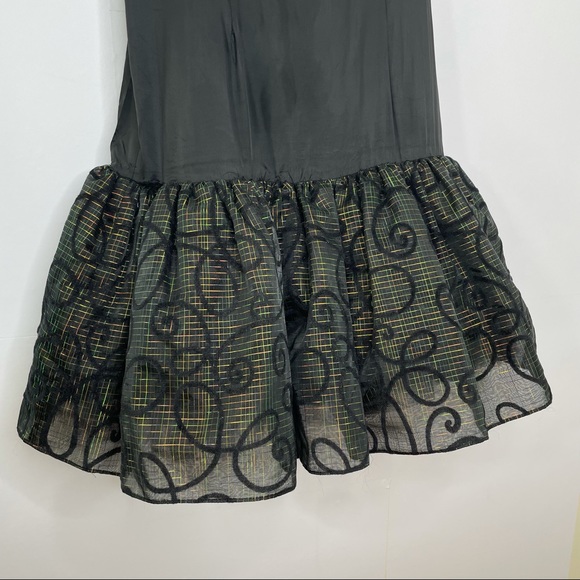 Vintage Evenings by RAUL BLANCO Designer Cocktail Evening Drop Waist Dress - Picture 5 of 15